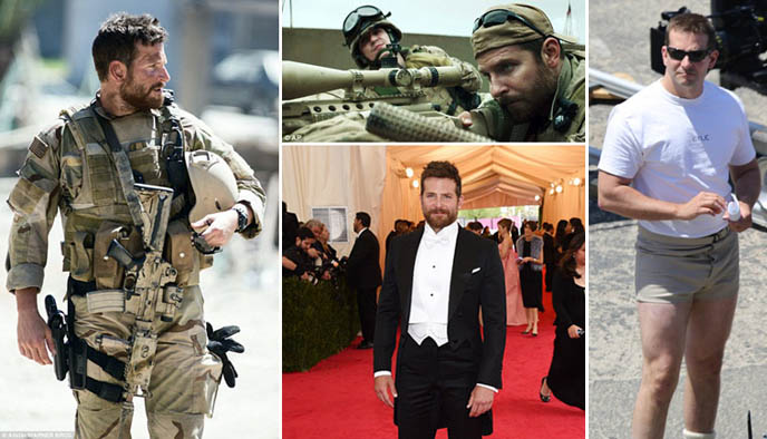 Bradley Cooper Makan Tiap 55 Menit Perankan Film American Sniper